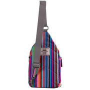 Roka Multi-colour Willesden B Sustainable Canvas Striped Scooter Bag