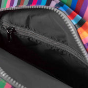 Roka Multi-colour Willesden B Sustainable Canvas Striped Scooter Bag