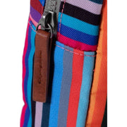 Roka Multi-colour Willesden B Sustainable Canvas Striped Scooter Bag