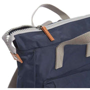 Roka Navy Bantry B Medium Sustainable Nylon Backpack