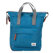 Roka Navy Bantry B Small Sustainable Nylon Backpack