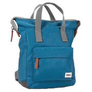 Roka Navy Bantry B Small Sustainable Nylon Backpack