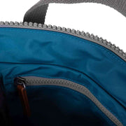 Roka Navy Bantry B Small Sustainable Nylon Backpack