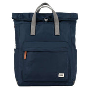 Roka Navy Canfield B Large Sustainable Nylon Backpack