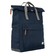 Roka Navy Canfield B Large Sustainable Nylon Backpack