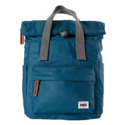 Roka Navy Canfield B Small Sustainable Nylon Backpack