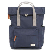 Roka Navy Canfield B Small Sustainable Nylon Backpack