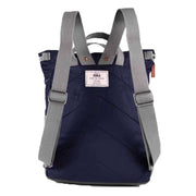 Roka Navy Canfield C Medium Sustainable Nylon Backpack