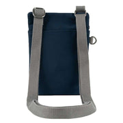 Roka Navy Chelsea Sustainable Nylon Pocket Sling Bag