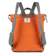Roka Orange Bantry B Large Sustainable Nylon Backpack