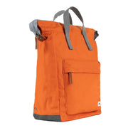 Roka Orange Bantry B Large Sustainable Nylon Backpack