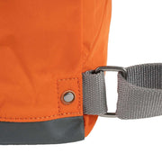 Roka Orange Bantry B Large Sustainable Nylon Backpack