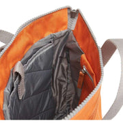 Roka Orange Bantry B Medium Sustainable Canvas Backpack