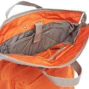Roka Orange Bantry B Medium Sustainable Nylon Backpack