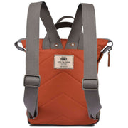 Roka Orange Bantry B Small Sustainable Nylon Backpack