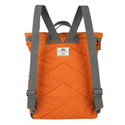 Roka Orange Canfield B Large Sustainable Nylon Backpack