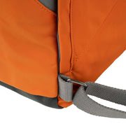 Roka Orange Canfield B Large Sustainable Nylon Backpack