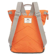 Roka Orange Canfield B Medium Sustainable Nylon Backpack