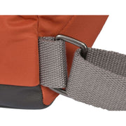 Roka Orange Canfield B Medium Sustainable Nylon Backpack