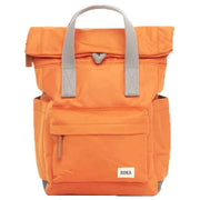 Roka Orange Canfield B Small Sustainable Nylon Backpack