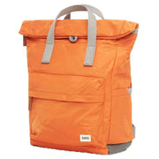Roka Orange Canfield B Small Sustainable Nylon Backpack
