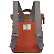 Roka Orange Canfield B Small Sustainable Nylon Backpack