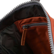 Roka Orange Canfield B Small Sustainable Nylon Backpack