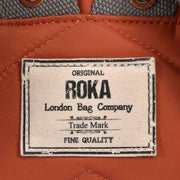 Roka Orange Canfield B Small Sustainable Nylon Backpack