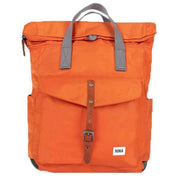 Roka Orange Canfield C Small Sustainable Nylon Backpack
