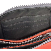Roka Orange Carnaby Medium Sustainable Canvas Wallet