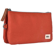 Roka Orange Carnaby Medium Sustainable Canvas Wallet