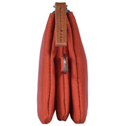 Roka Orange Carnaby Medium Sustainable Canvas Wallet