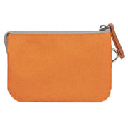 Roka Orange Carnaby Small Sustainable Canvas Wallet