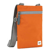 Roka Orange Chelsea Sustainable Nylon Pocket Sling Bag