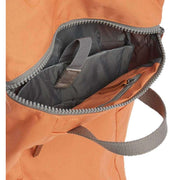 Roka Orange Finchley A Medium Sustainable Canvas Backpack