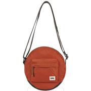 Roka Orange Paddington B Small Sustainable Nylon Crossbody Bag