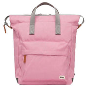 Roka Pink Bantry B Medium Sustainable Canvas Backpack
