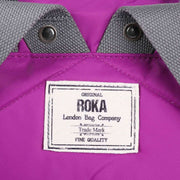 Roka Pink Bantry B Medium Sustainable Nylon Backpack