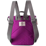 Roka Pink Bantry B Small Sustainable Canvas Backpack