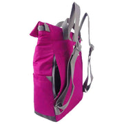 Roka Pink Canfield B Medium Sustainable Nylon Backpack