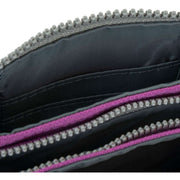 Roka Pink Carnaby Medium Sustainable Canvas Wallet