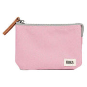 Roka Pink Carnaby Medium Sustainable Canvas Wallet