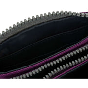 Roka Pink Carnaby Small Sustainable Canvas Wallet