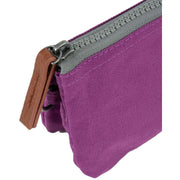 Roka Pink Carnaby Small Sustainable Canvas Wallet