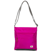 Roka Pink Kennington B Medium Sustainable Nylon Cross Body Bag