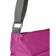 Roka Pink Kennington B Medium Sustainable Nylon Cross Body Bag