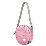 Roka Pink Paddington B Small Sustainable Canvas Crossbody Bag
