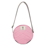 Roka Pink Paddington B Small Sustainable Canvas Crossbody Bag
