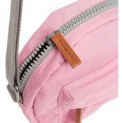 Roka Pink Paddington B Small Sustainable Canvas Crossbody Bag
