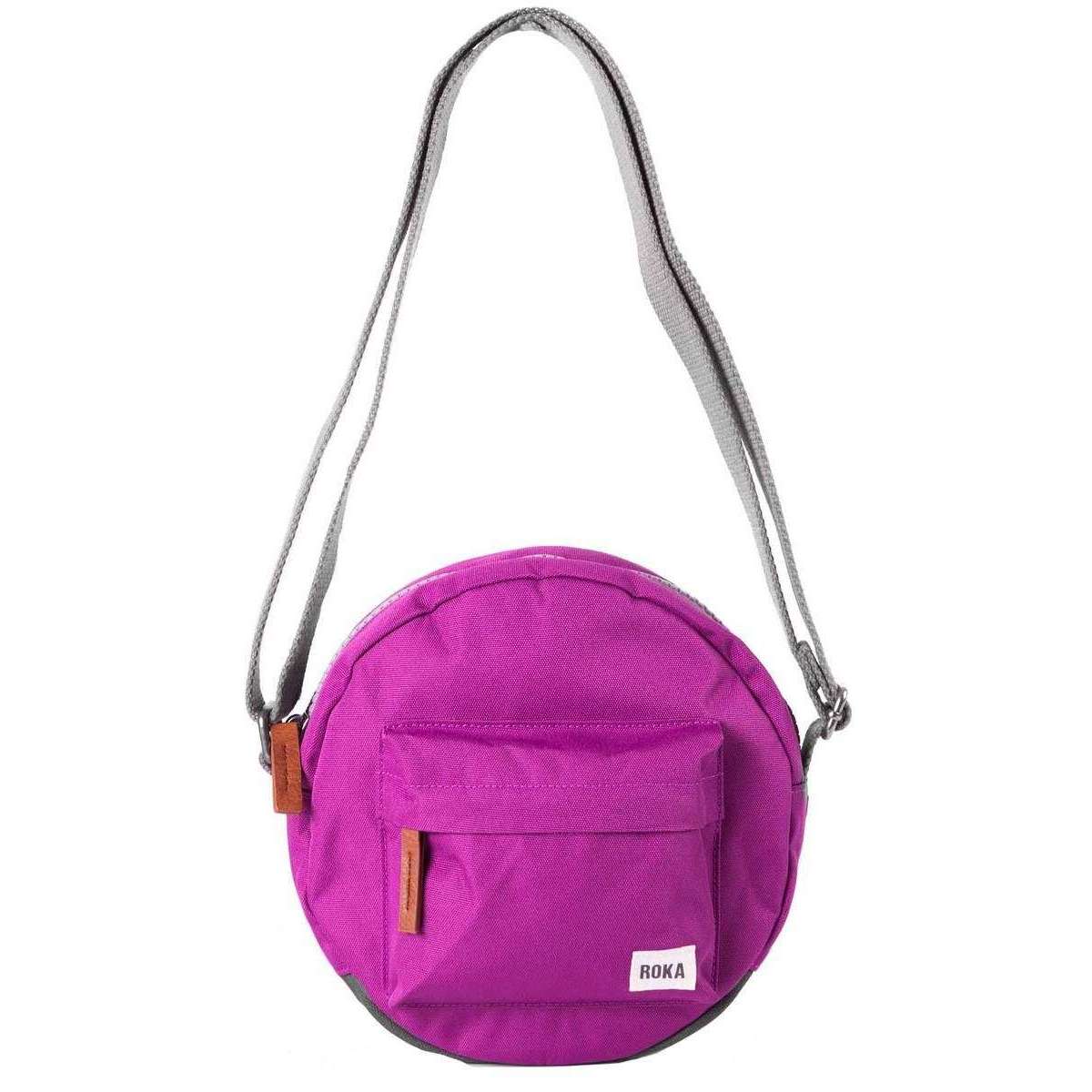 Raspberry Small ZipTop Cross Body Bag, Southwark Lane SS22